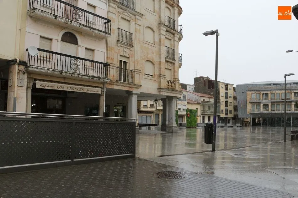 Foto 2 - Guijuelo vive una jornada de aguanieve y bajas temperaturas