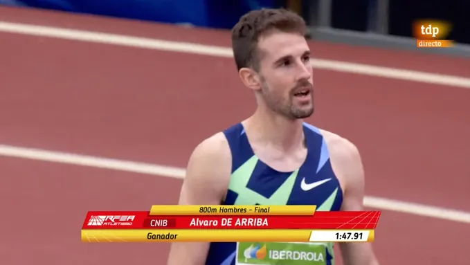 Foto 2 - Oro para &Aacute;lvaro de Arriba en el Campeonato de Espa&ntilde;a dominando la final de principio a fin  