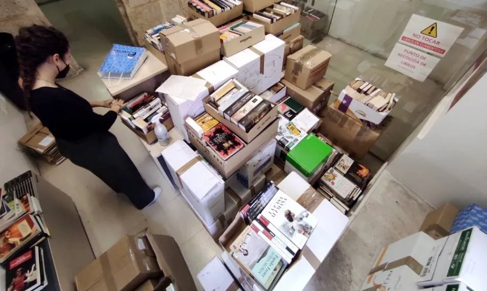 Libros recogidos por el Servicio de Asuntos Sociales de la USAL