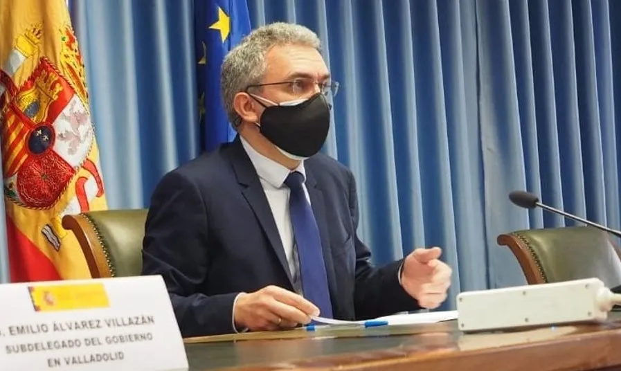 Rueda de prensa del delegado del Gobierno en Castilla y León, Javier Izquierdo,