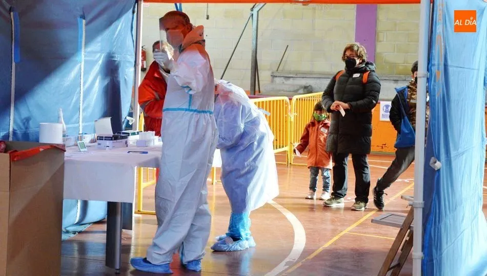 Foto de archivo del cribado masivo que se realizó en Ledesma