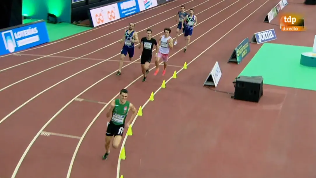 Foto 2 - &Aacute;lvaro de Arriba, 5&ordm; en la cita de Madrid del World Indoor Tour con su mejor marca de la...