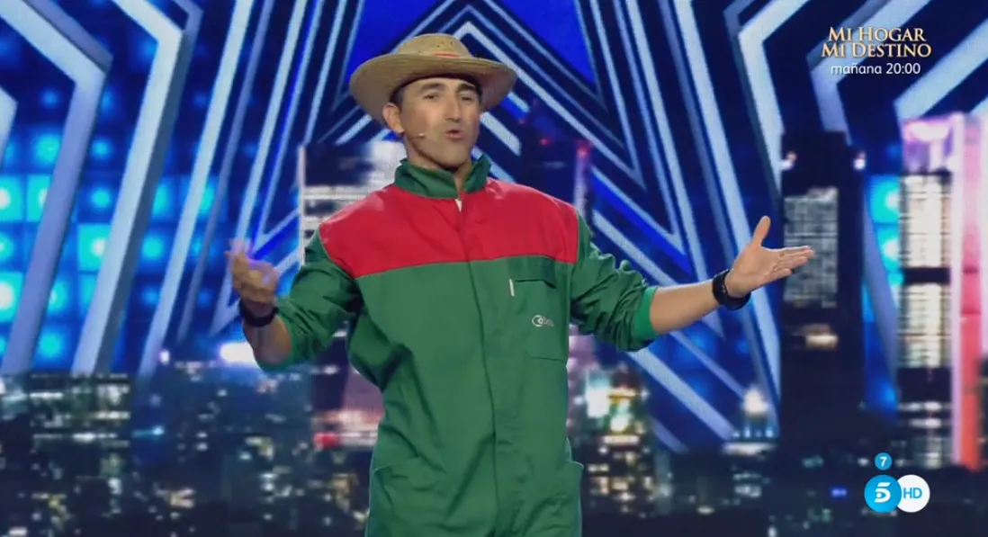 Alberto Cabrillas lleva el humor rural de la España Vaciada hasta ‘Got Talent’  