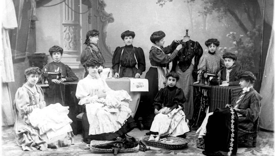 Las antiguas costureras salmantinas