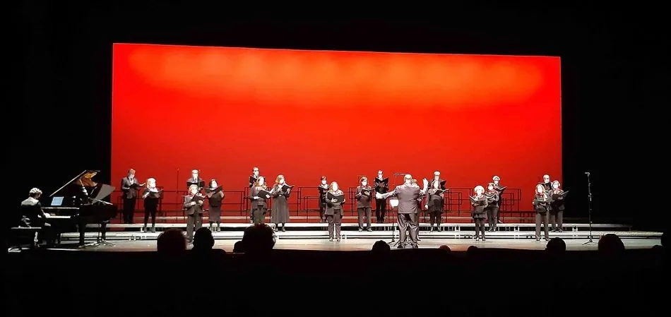 Foto de archivo de una concierto anterior de la coral Polifónica del Coro Ciudad de Salamanca
