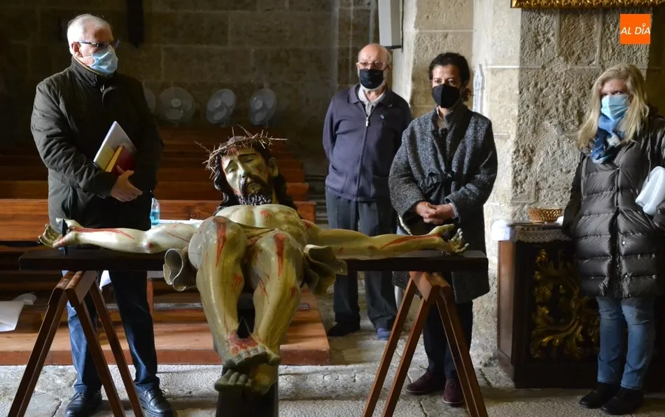 El Santísimo Cristo de la Expiración ya está de vuelta completamente restaurado  