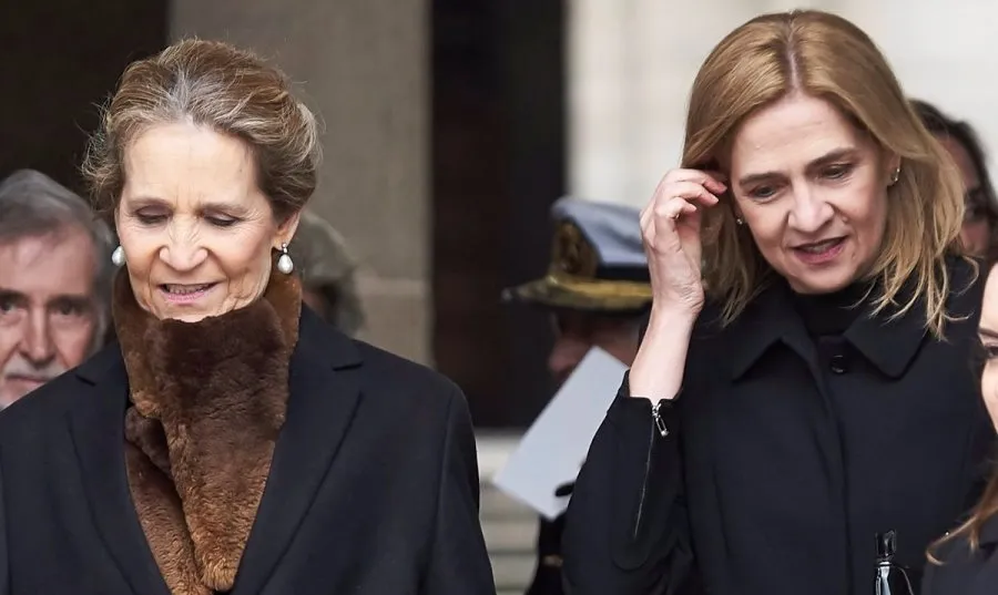 Las infantas Elena y Cristina. Foto EP