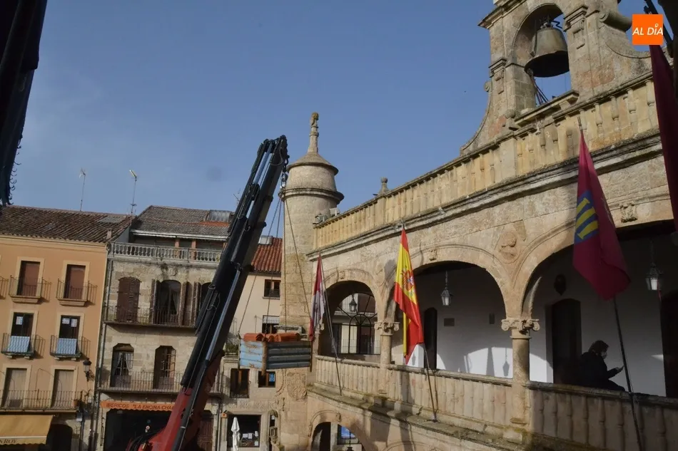 Foto 11 - En marcha la reparaci&oacute;n de las goteras de la Casa Consistorial  