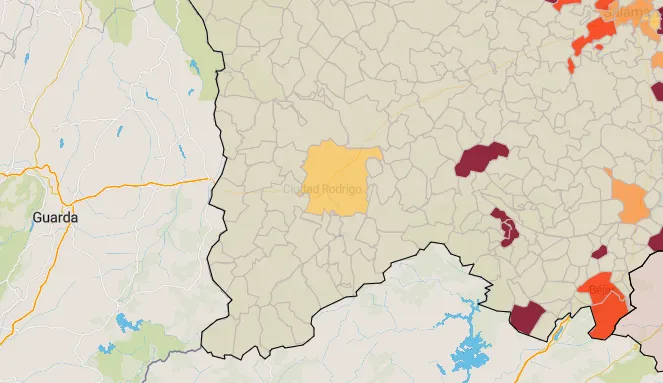 Ciudad Rodrigo se queda como el único municipio de la comarca con positivos en las últimas 2...