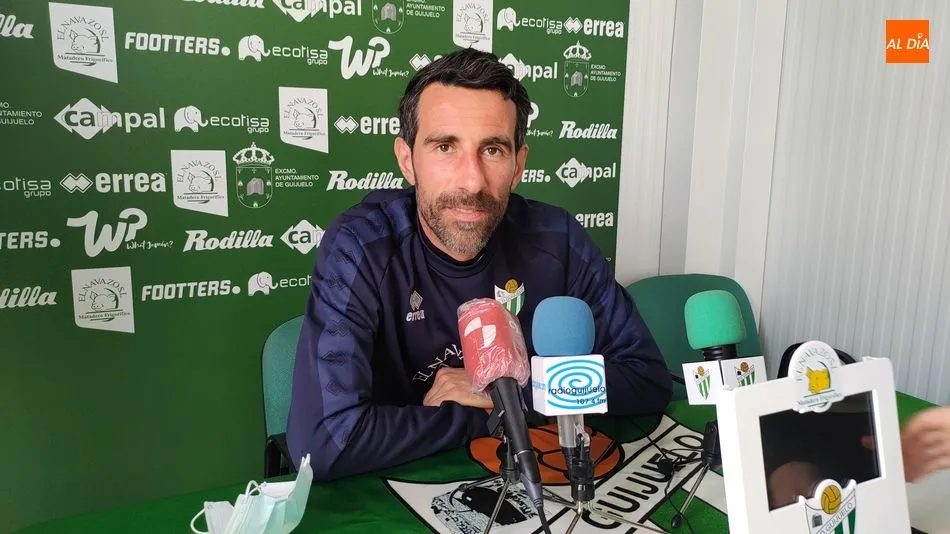 Chuchi Jorqués en la rueda de prensa en el Municipal Luis Ramos - KR