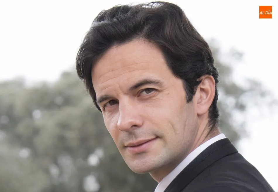 Juan del Álamo en la finca Cabezal Viejo en una entrevista para SALAMANCA AL DÍA | fotos: Pablo Angular