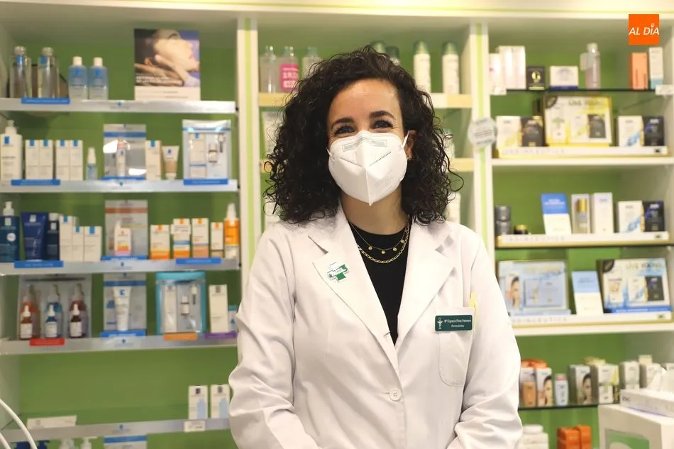 Mª Engracia Pérez, farmacéutica y presidenta del Colegio de Salamanca. Foto: Lydia González