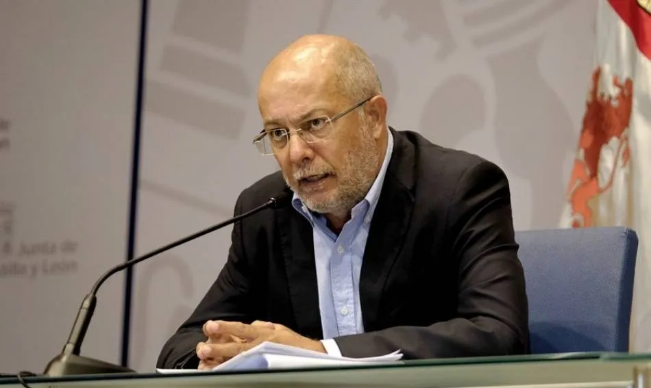 El vicepresidente y portavoz de la Junta de Castilla y León, Francisco Igea