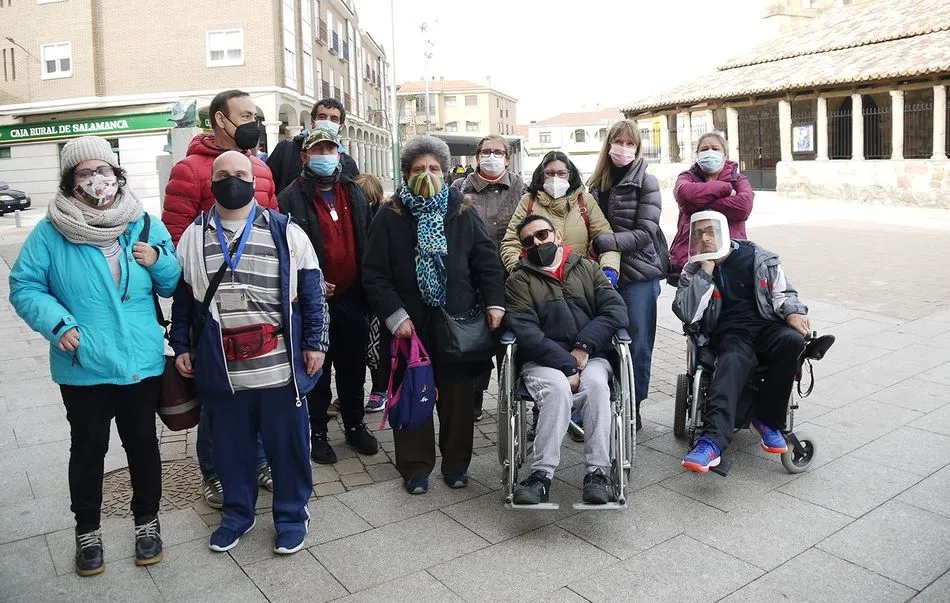 Visita de Aspar La Besana en Carbajosa