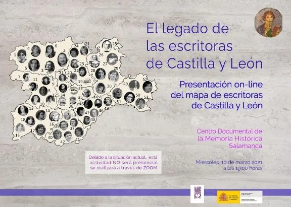 Salamanca acoge la presentación del Mapa de Escritoras de Castilla y León