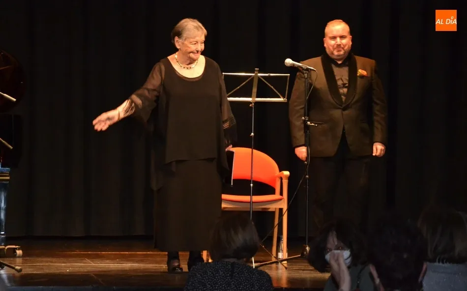 María Galiana encandila al público de Ciudad Rodrigo, de la cual dijo que me gusta mucho  