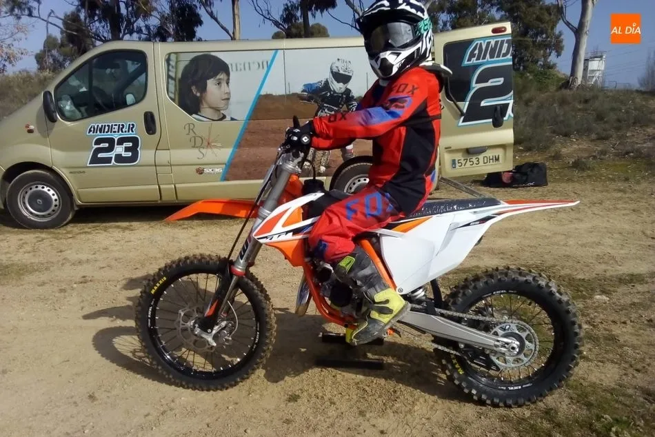 Foto 3 - Ander Redero le toma el pulso a su nueva KTM 85  