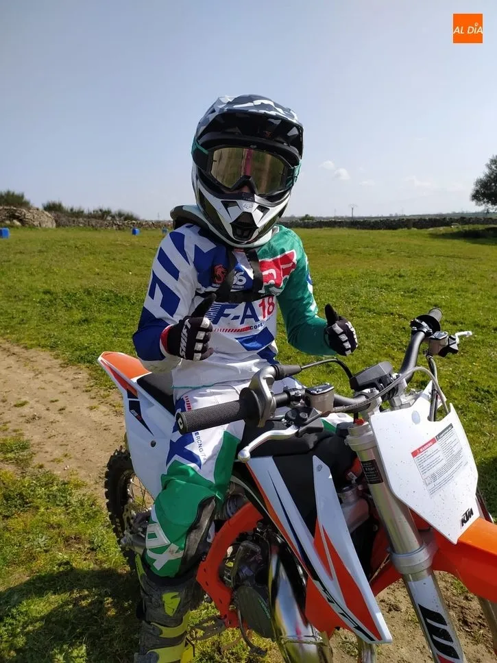 Foto 2 - Ander Redero le toma el pulso a su nueva KTM 85  