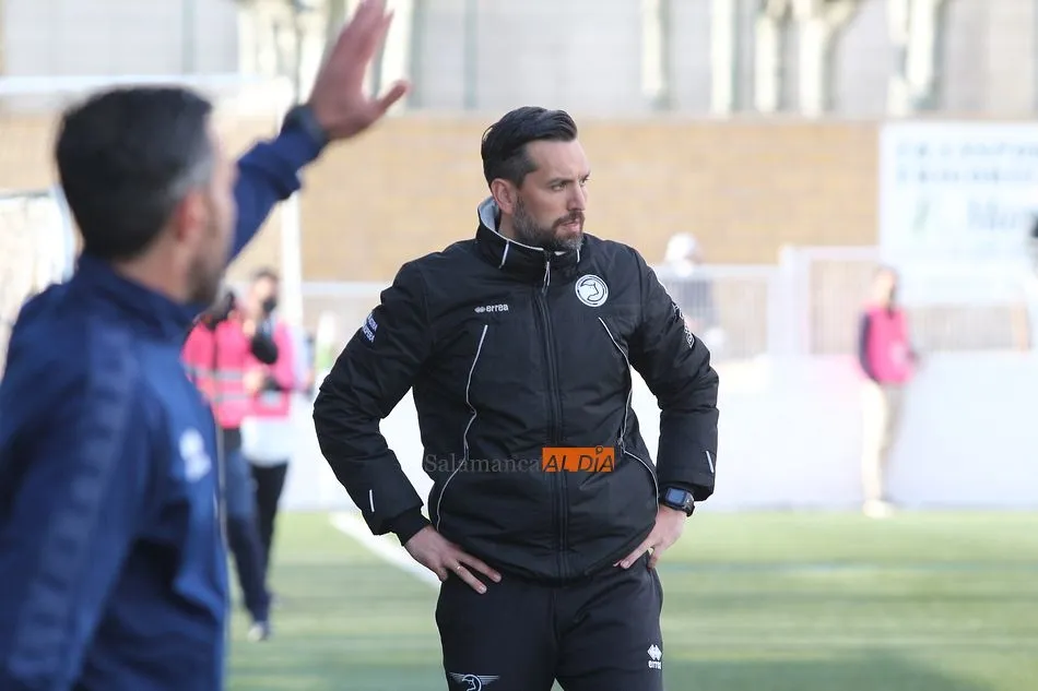 Hernán y Chuchi, en el derbi / Kiko Robles