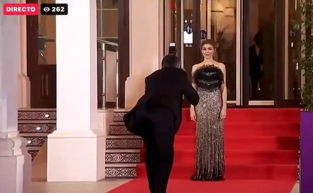 Captura de la emisión en el momento en que se produjeron los comentarios - Facebook RTVE