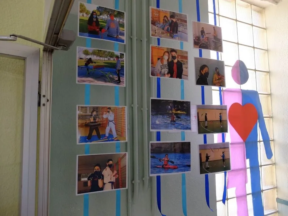 Foto 2 - 8M en el IES Mateo Hern&aacute;ndez de Salamanca: &lsquo;Con-VIVIR en Igualdad&rsquo;  