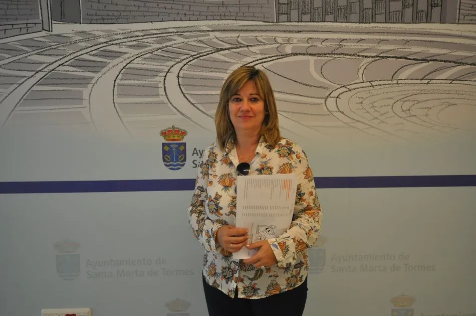 La concejala Esther Casado durante la presentación del programa Conciliamos