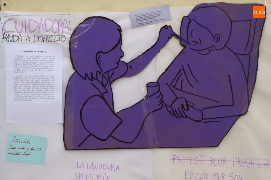 Foto 10 - Una exposici&oacute;n con 12 siluetas en la Plaza Mayor muestra &ldquo;las mujeres invisibilizadas&rdquo; en la...