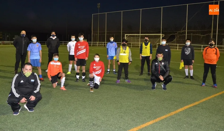 La cantera del Ciudad Rodrigo CF regresa al terreno de juego un año después  