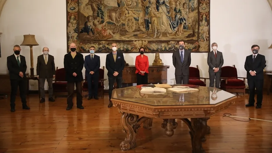 El Salón Rectoral de la Casa Museo Unamuno acogía estos actos de toma de posesión