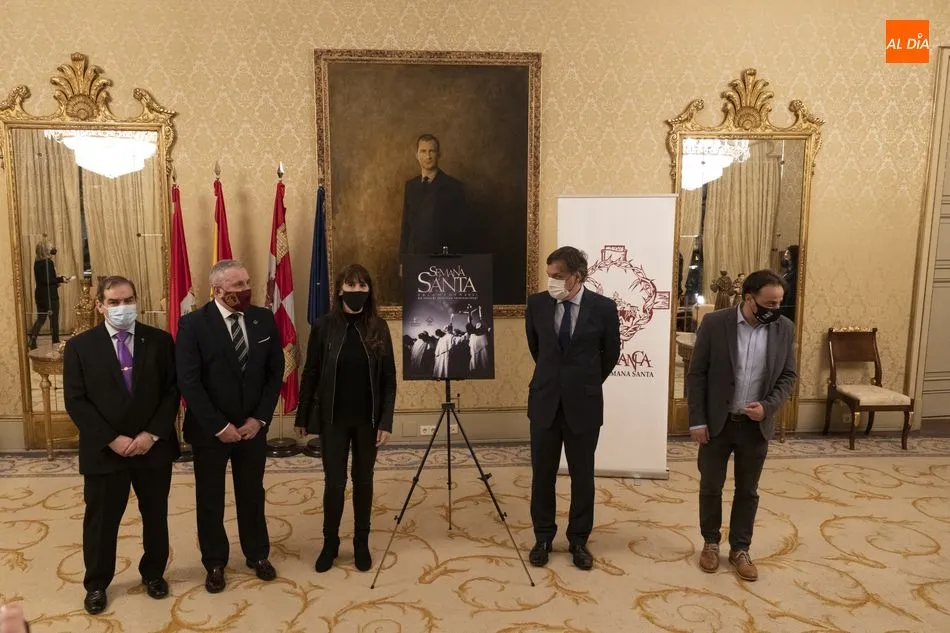 Presentación del cartel de la Semana Santa de Salamanca. Fotos: Guillermo García San Miguel
