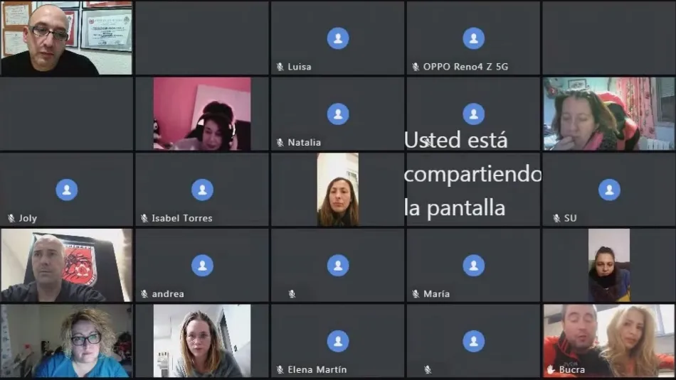 Foto 6 - Un total de 38 mujeres participan en un taller online de defensa personal