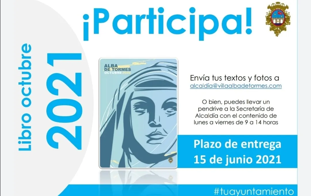 Se ha abierto el plazo para enviar las colaboraciones del libro de las fiestas de Santa Teresa de Jesús