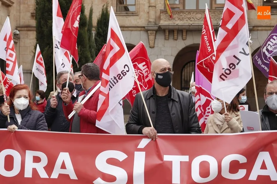 Foto 8 - &lsquo;Ahora s&iacute; toca&rsquo;, CCOO y UGT exigen que el Gobierno cumpla sus compromisos