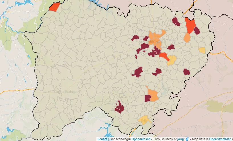 En la última semana no se ha detectado ni un solo positivo en los 54 municipios de la comarca  