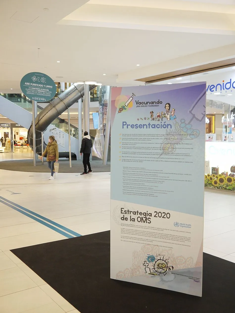 Foto 2 - El Tormes acoge la Exposici&oacute;n &lsquo;Vacunando &iexcl;Dos siglos y sumando!&rsquo;    &nbsp;  