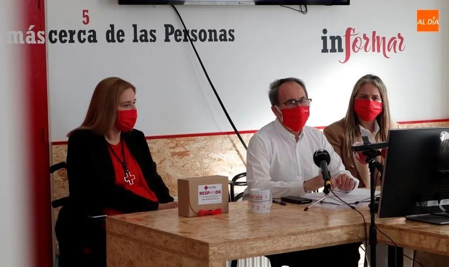 Foto 2 - Cruz Roja Salamanca aporta el doble de ayudas para necesidades b&aacute;sicas que antes de la pandemia