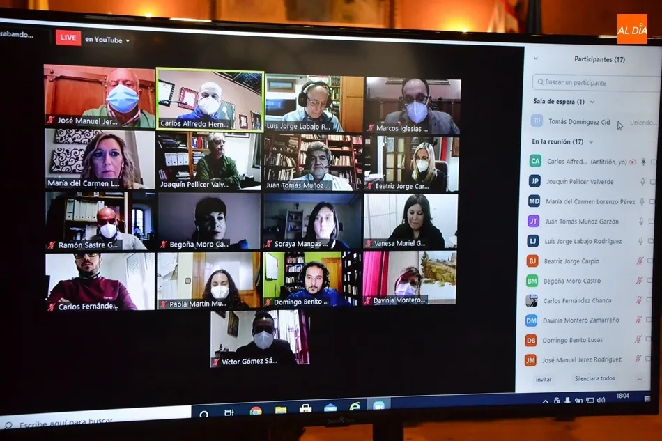 Este miércoles, Pleno con el debate del Presupuesto y una moción del PP sobre los fondos europeos ...