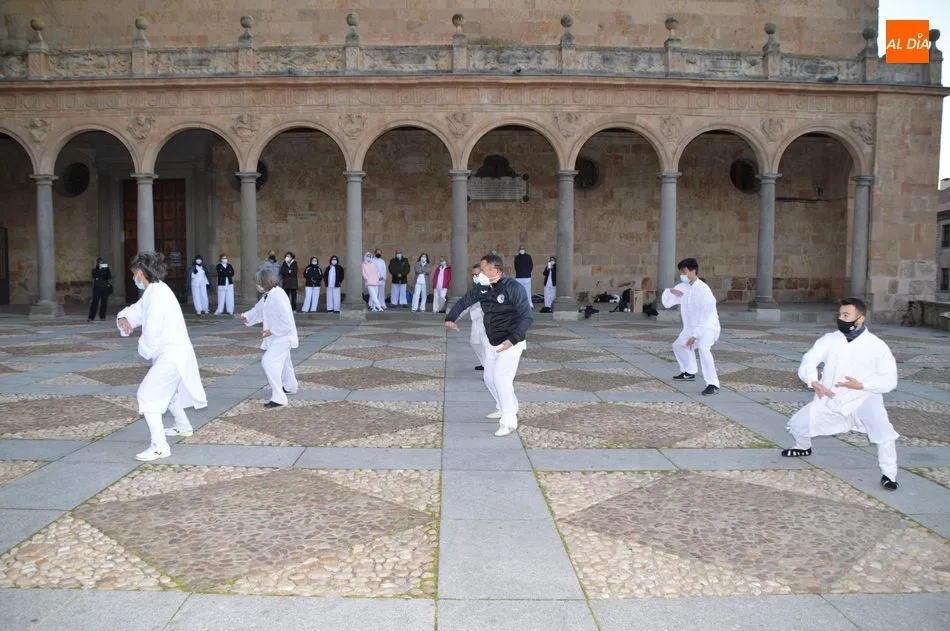 Foto 10 - Exhibici&oacute;n de artes marciales junto al Convento de San Esteban&nbsp;