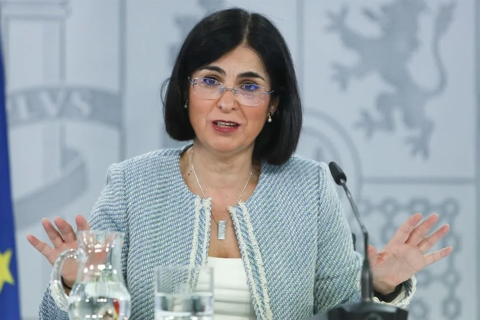 La ministra de Sanidad, Carolina Darias. Foto: EP