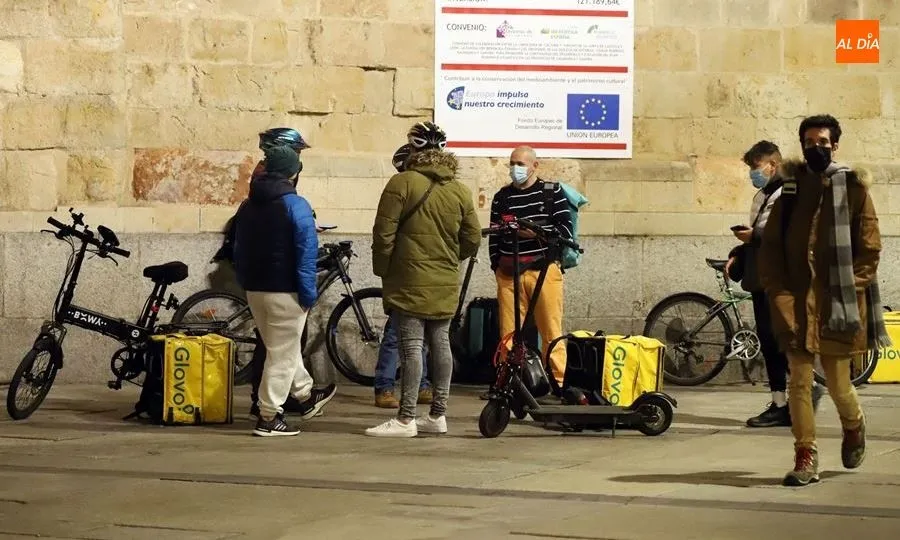 Foto 2 - La dura realidad de los &lsquo;rider&rsquo; en Salamanca y su &ldquo;tensi&oacute;n constante&rdquo; por hacer m&aacute;s...