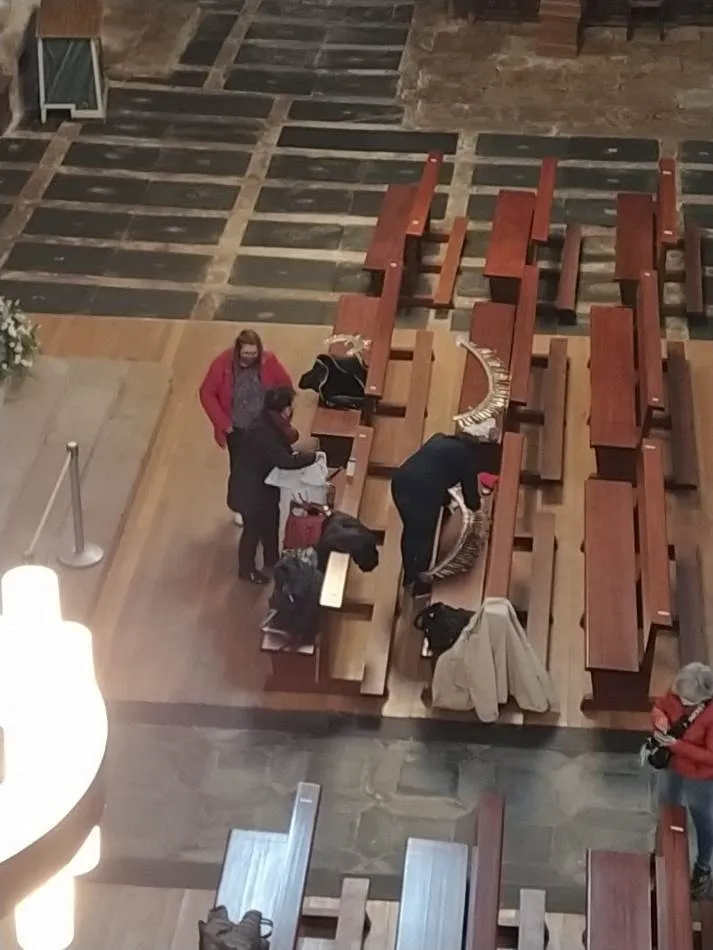Foto 4 - Preparada la imagen de La Soledad para el arranque de la novena en su honor  