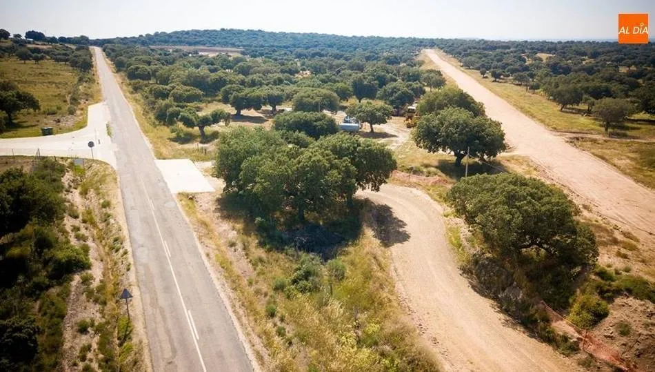 Variante de la SA-322 y que Berkeley no ha llegado a concluir por carecer de los permisos necesarios / JAIME GRANDES