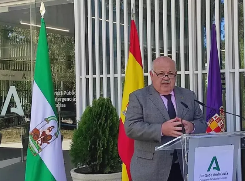 El consejero de Salud y Familias, Jesús Aguirre. - EUROPA PRESS