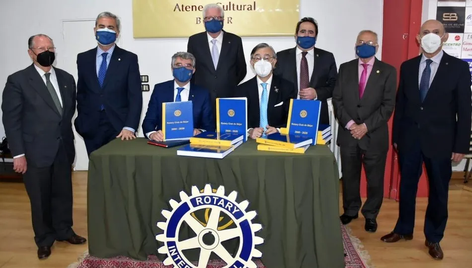 Presentación del libro del Rotary Club