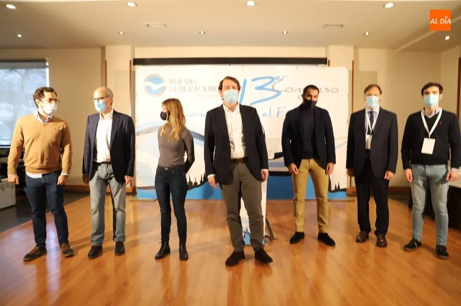 Congreso de NNGG de Salamanca, celebrado este viernes. Fotos: Lydia González