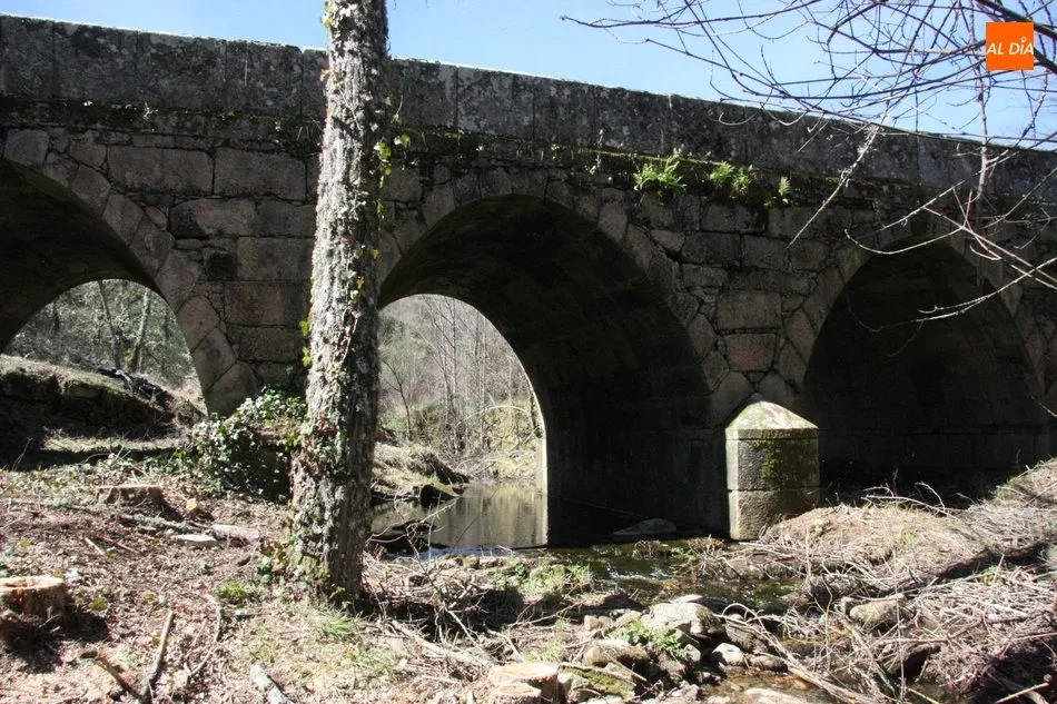 Foto 4 - Masueco pone en valor su patrimonio arquitect&oacute;nico con la recuperaci&oacute;n del puente de tres ojos  