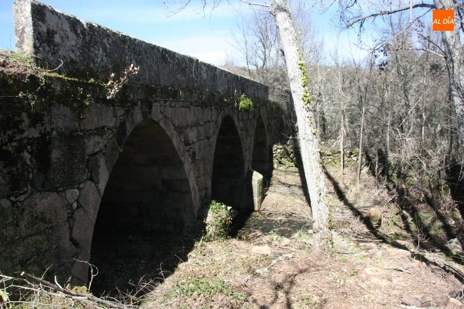 Foto 3 - Masueco pone en valor su patrimonio arquitect&oacute;nico con la recuperaci&oacute;n del puente de tres ojos  