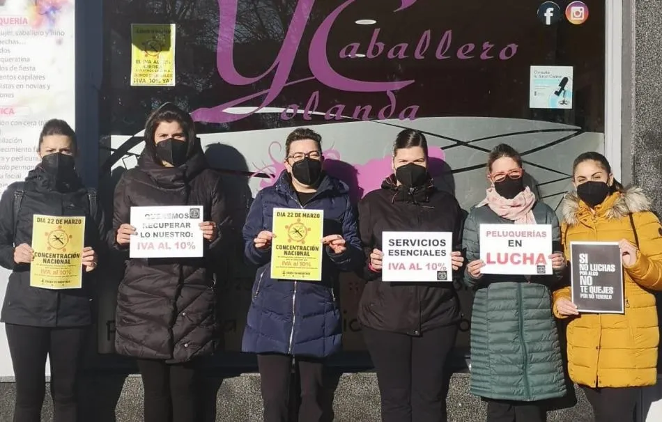 La Asociación de Peluquería y Estética de Ciudad Rodrigo reclama que su IVA baje del 21% al 10%  