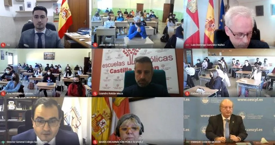 Mesa inaugural Semana de Formación en el Colegio de San Agustín