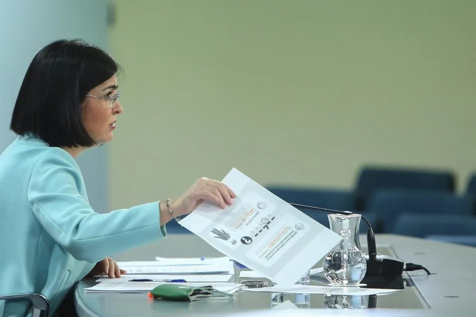 La ministra de Sanidad, Carolina Darias. Foto: EP